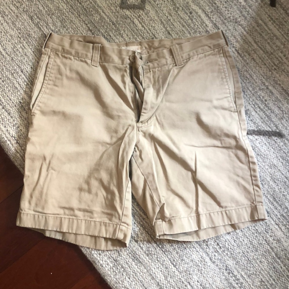 Jcrew mens khaki shorts